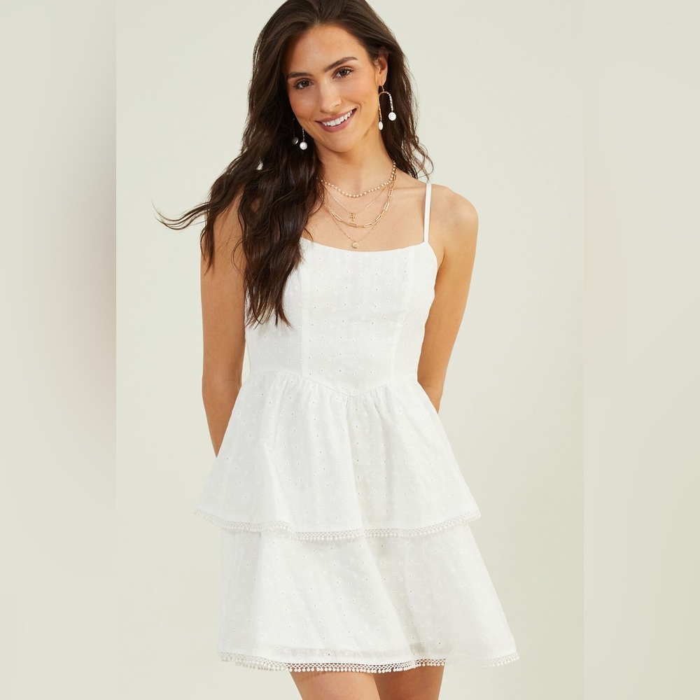 Altard State Georgia embroidered dress NWT